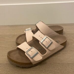 New Light Pink Birkenstocks Sandals